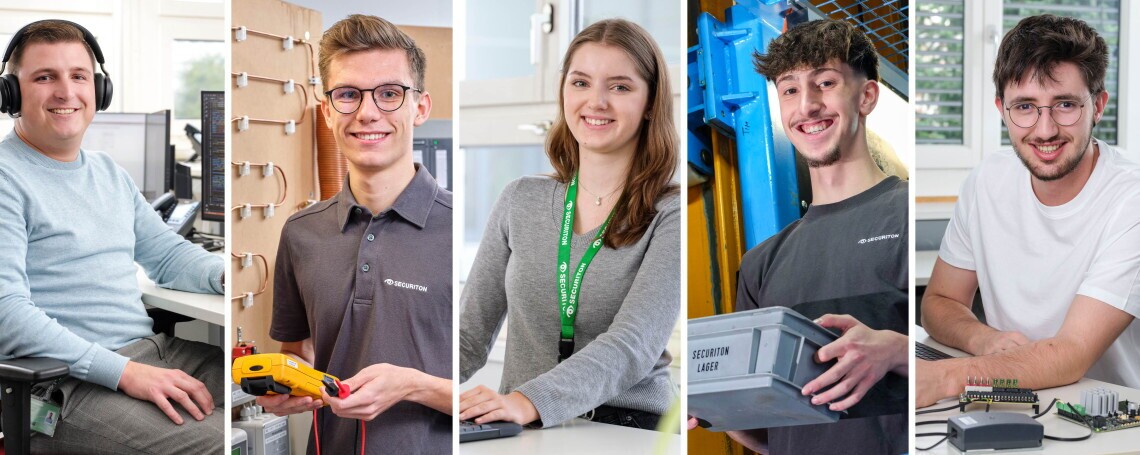 Schnupperlehre Securiton, 1. Bild